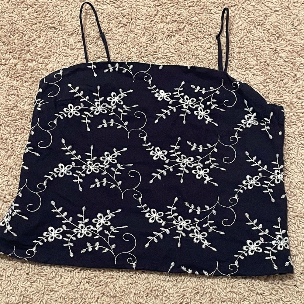 Francesca’s, navy blue, tank top